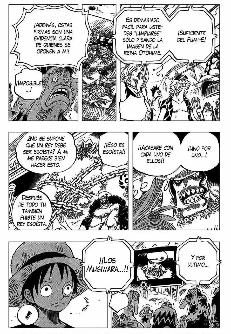One Piece Capítulo 628 - Página 13 en español
