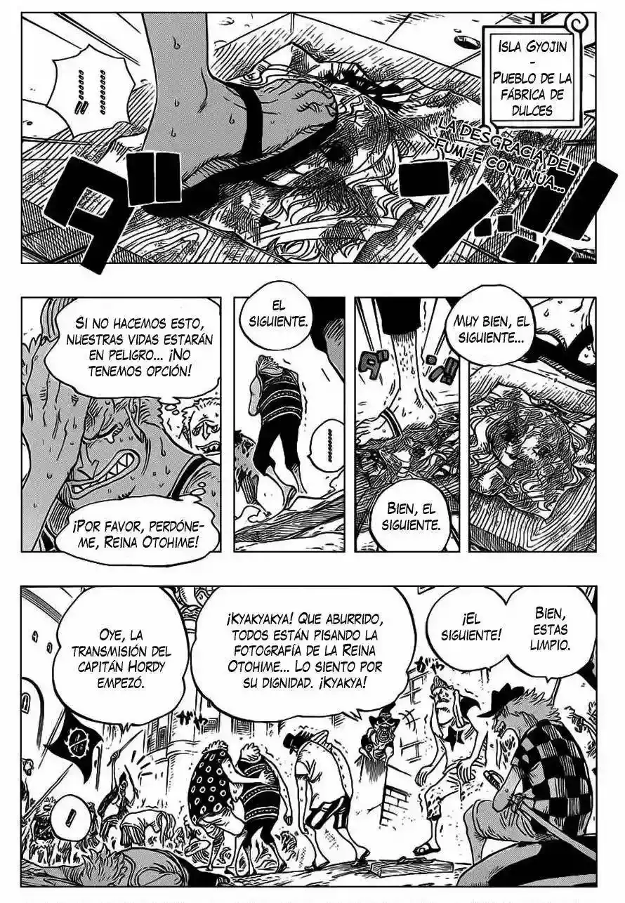 One Piece Capítulo 628 - Página 5 en español