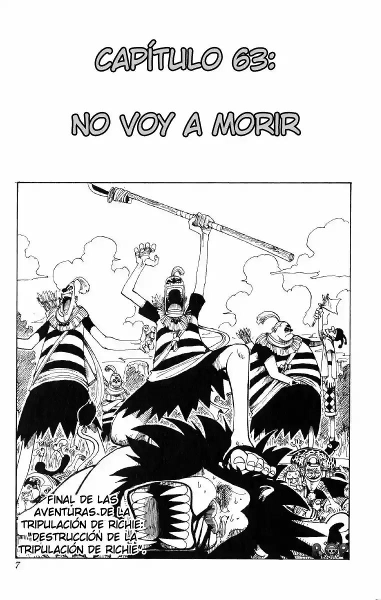 One Piece Capítulo 63 - Página 3 en español