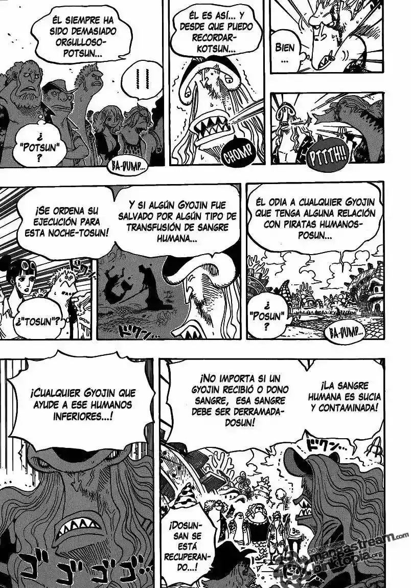 One Piece Capítulo 630 - Página 4 en español
