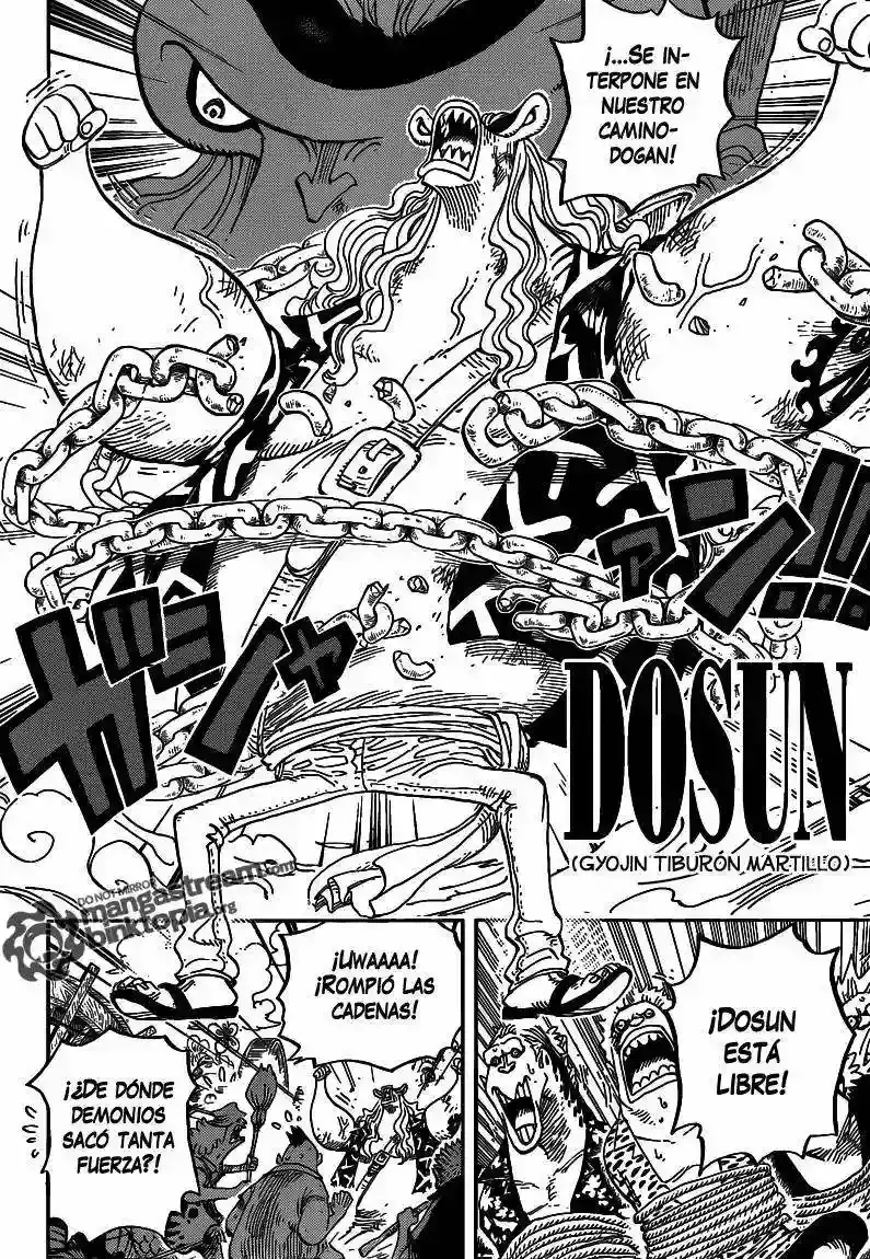 One Piece Capítulo 630 - Página 5 en español