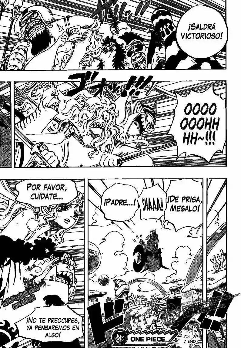 One Piece Capítulo 631 - Página 17 en español