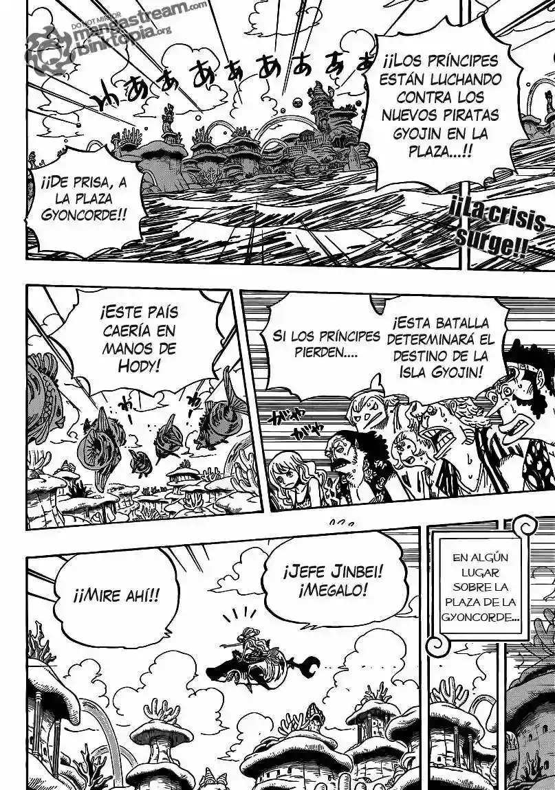 One Piece Capítulo 632 - Página 3 en español