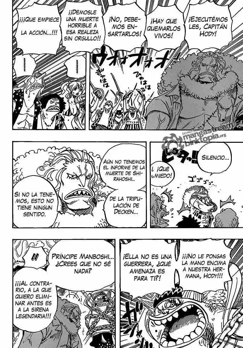 One Piece Capítulo 632 - Página 6 en español