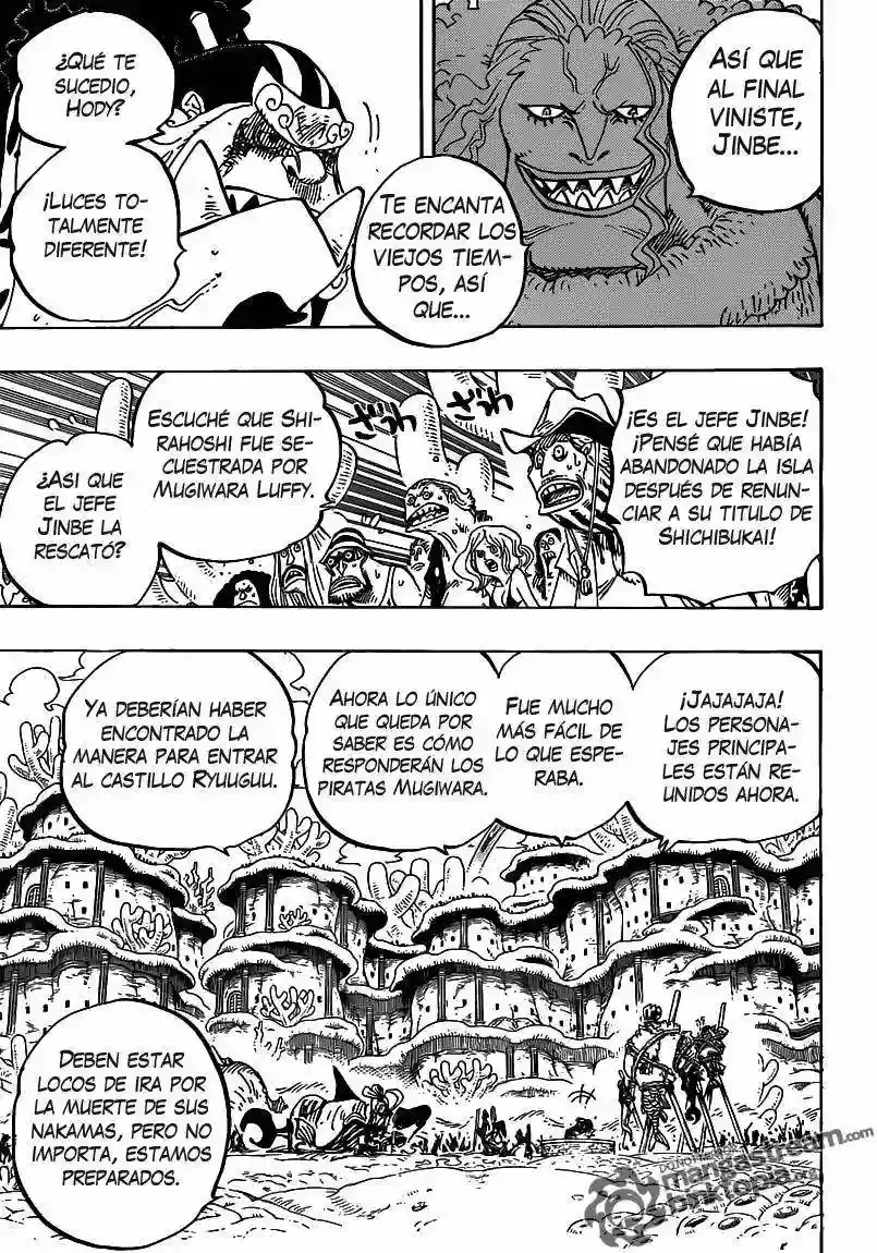 One Piece Capítulo 632 - Página 9 en español