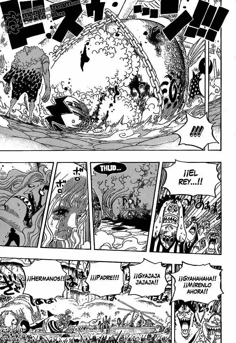 One Piece Capítulo 633 - Página 7 en español