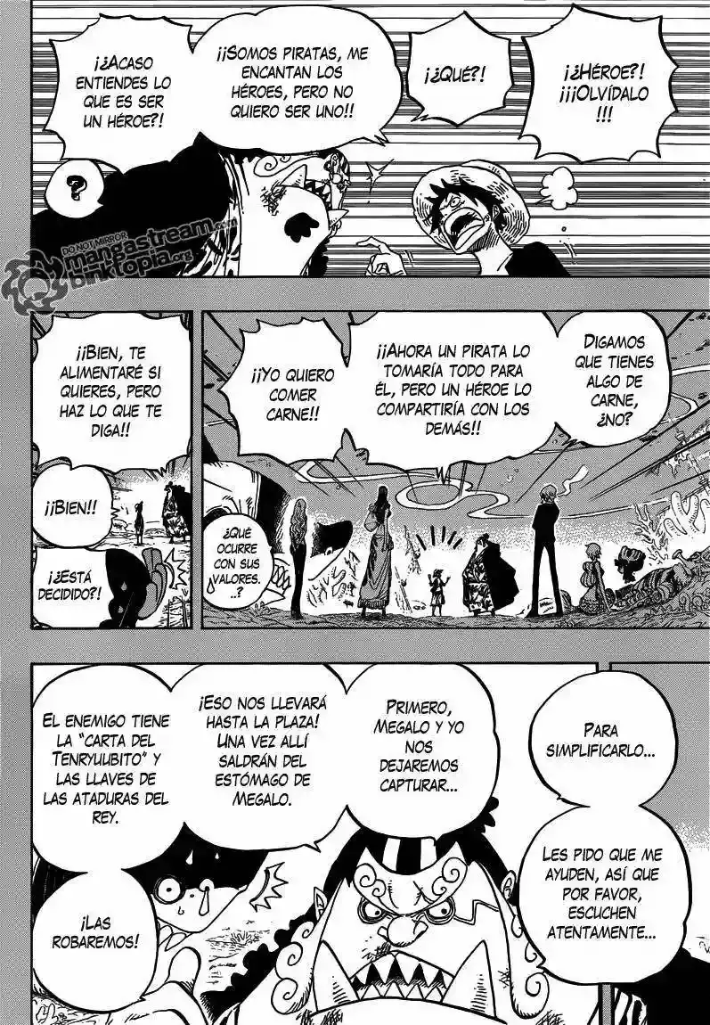 One Piece Capítulo 634 - Página 4 en español