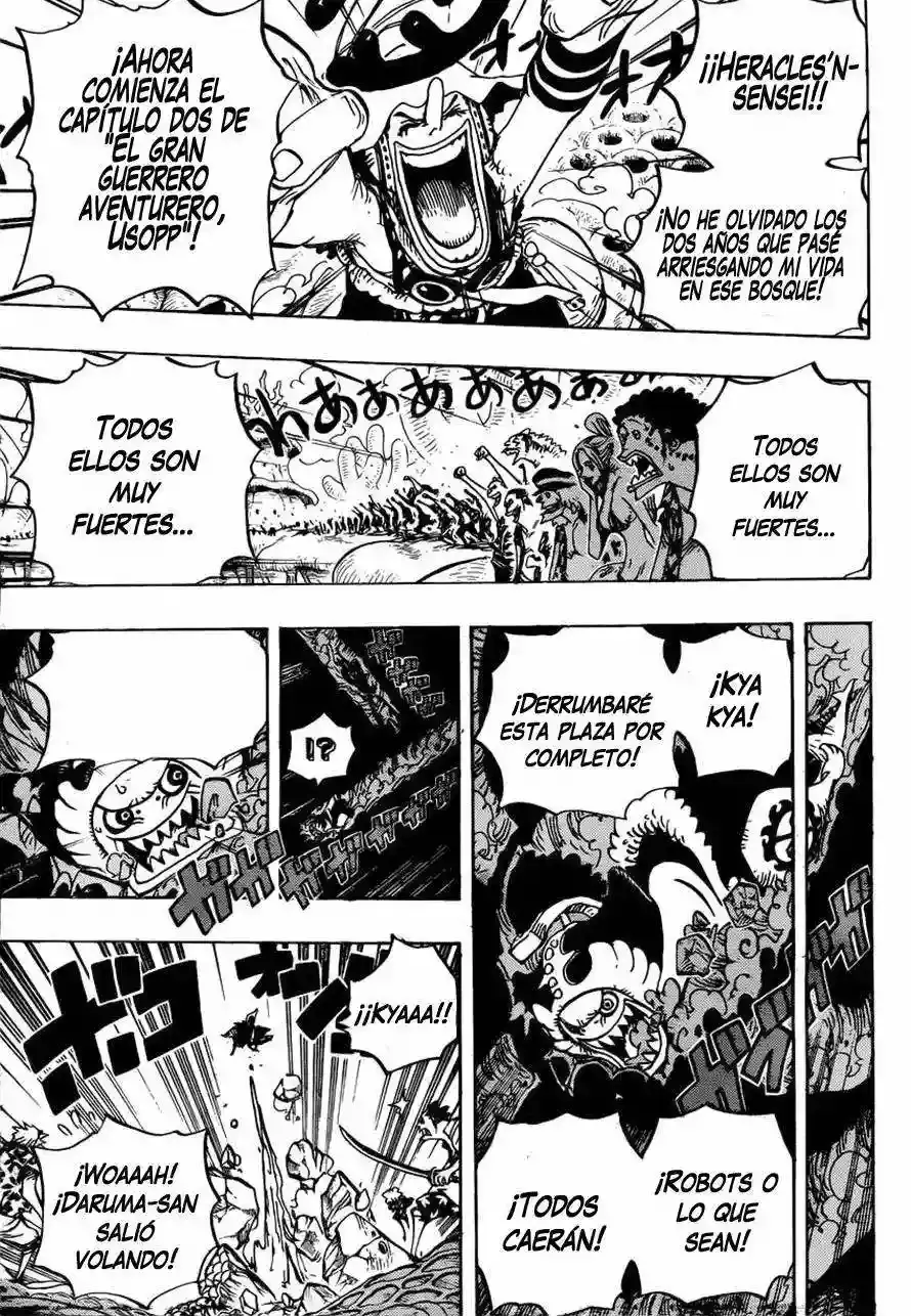 One Piece Capítulo 636 - Página 11 en español