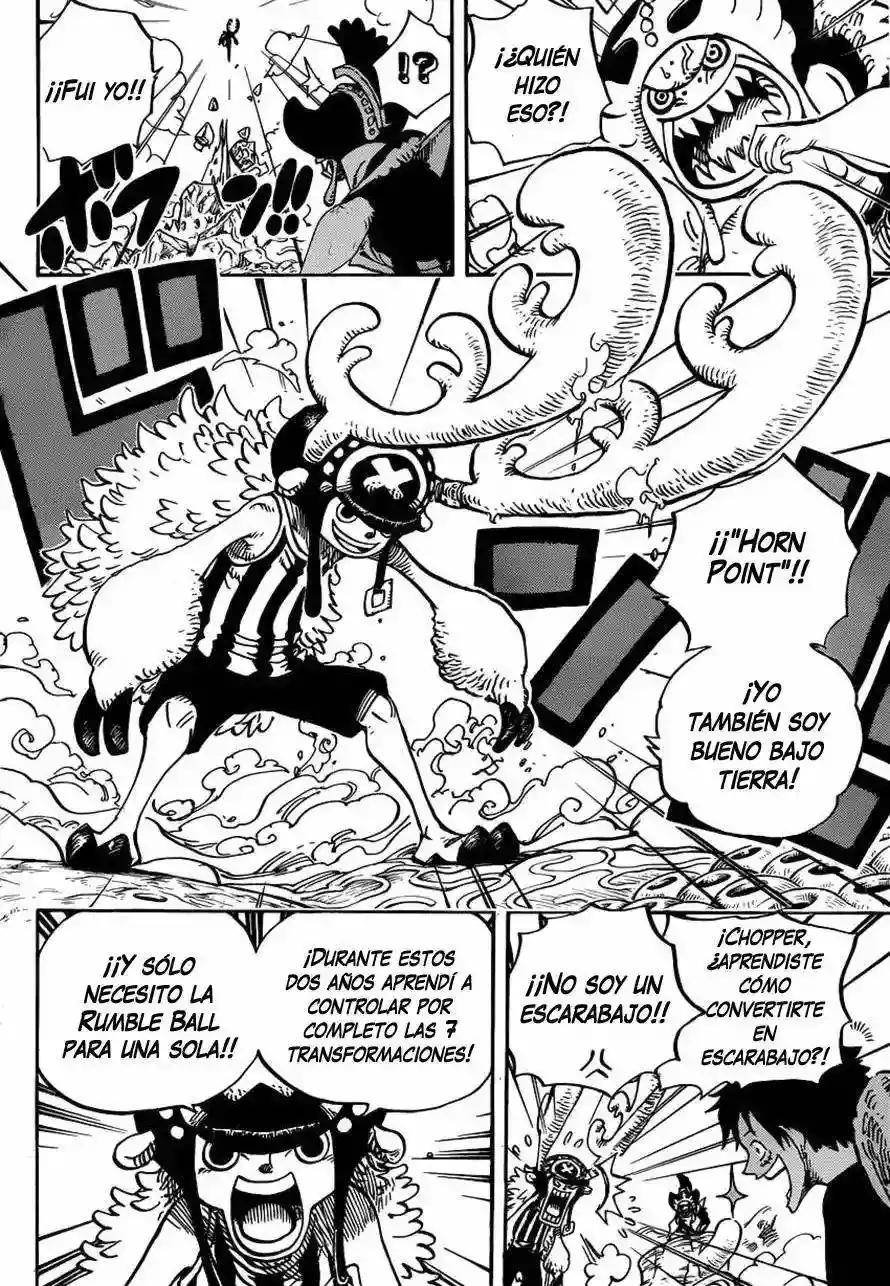 One Piece Capítulo 636 - Página 12 en español
