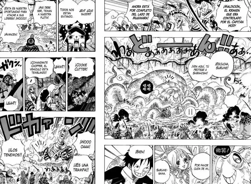 One Piece Capítulo 636 - Página 3 en español