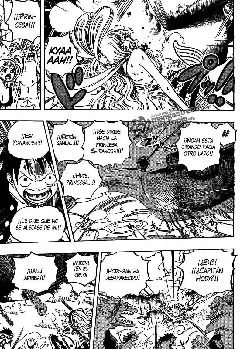 One Piece Capítulo 637 - Página 17 en español