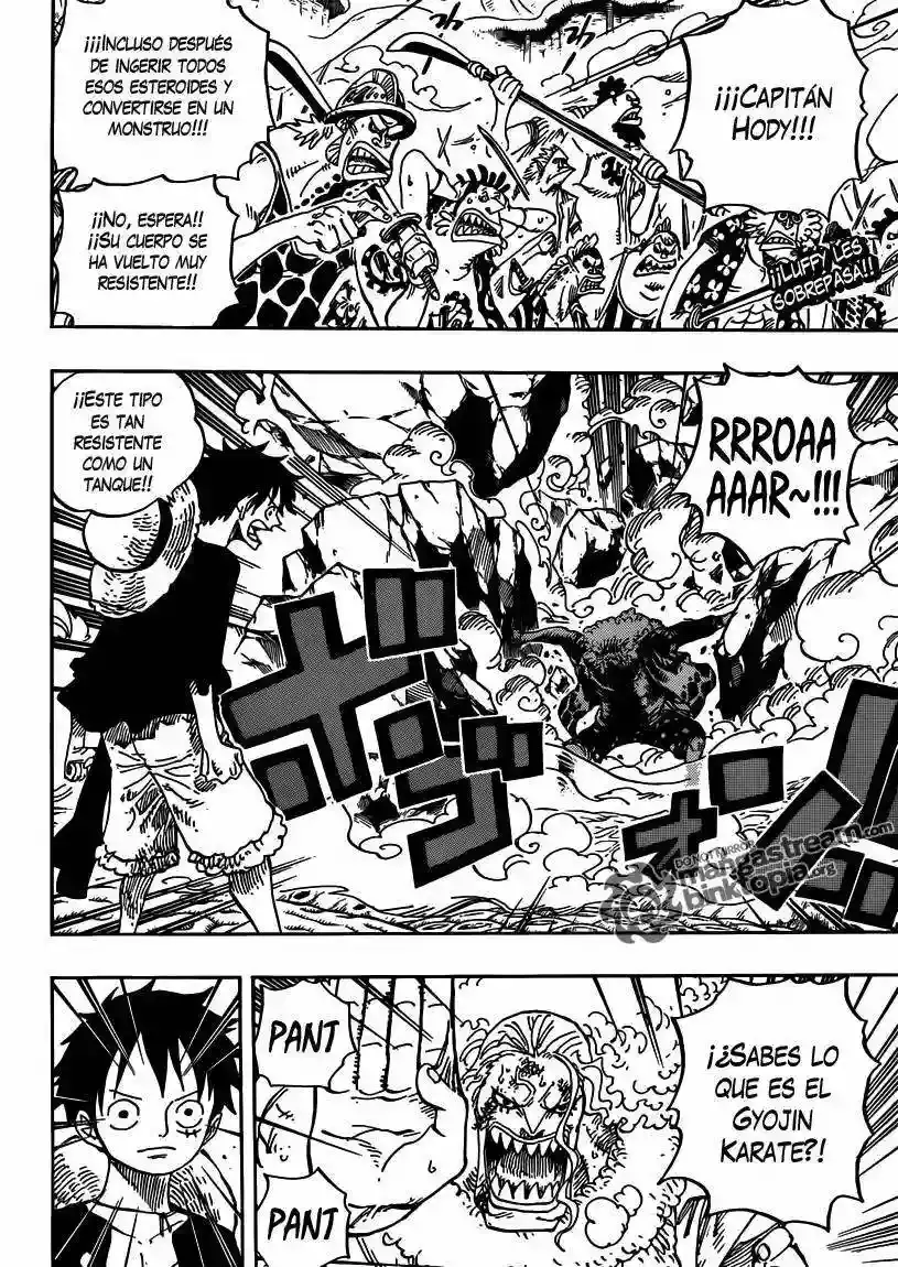 One Piece Capítulo 637 - Página 3 en español