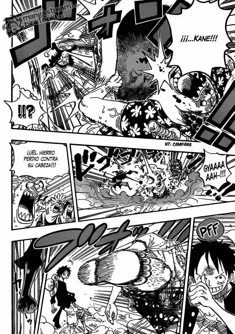 One Piece Capítulo 637 - Página 5 en español