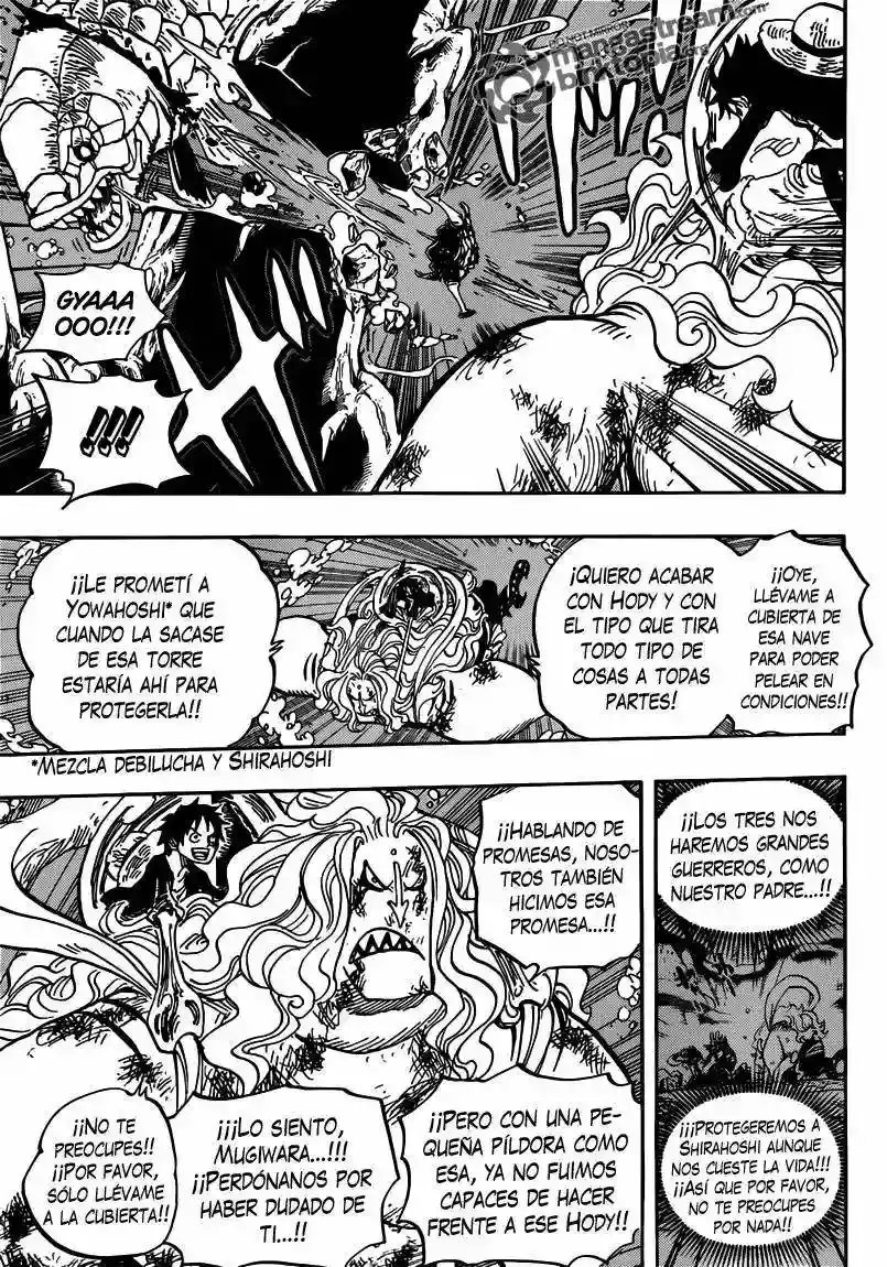 One Piece Capítulo 638 - Página 17 en español