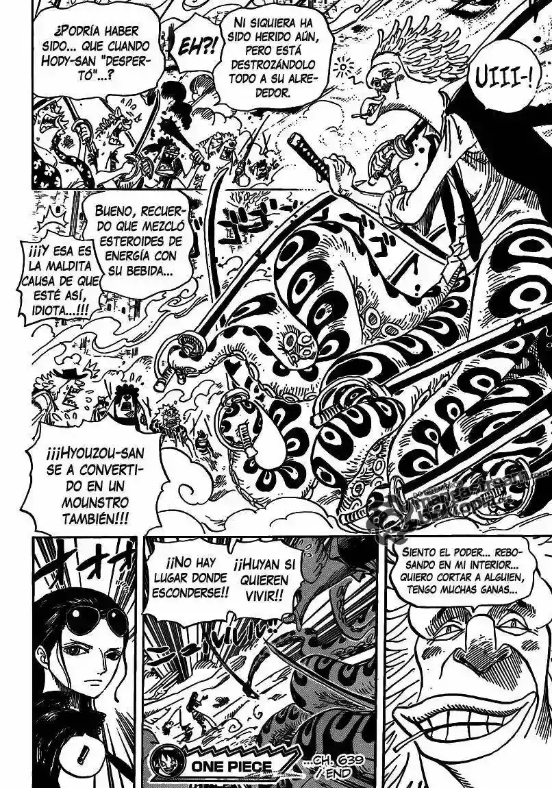 One Piece Capítulo 639 - Página 18 en español