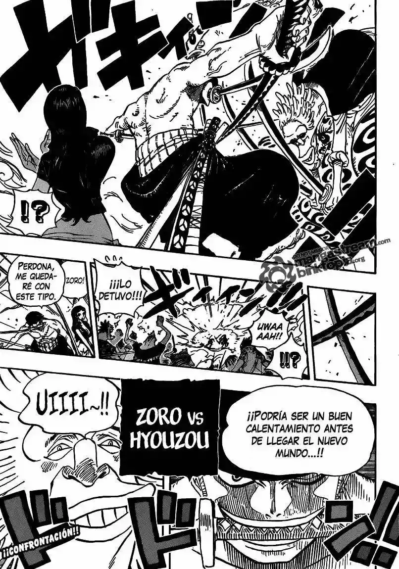 One Piece Capítulo 639 - Página 19 en español
