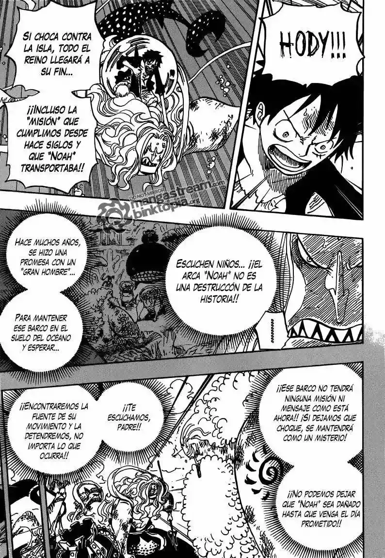 One Piece Capítulo 641 - Página 4 en español