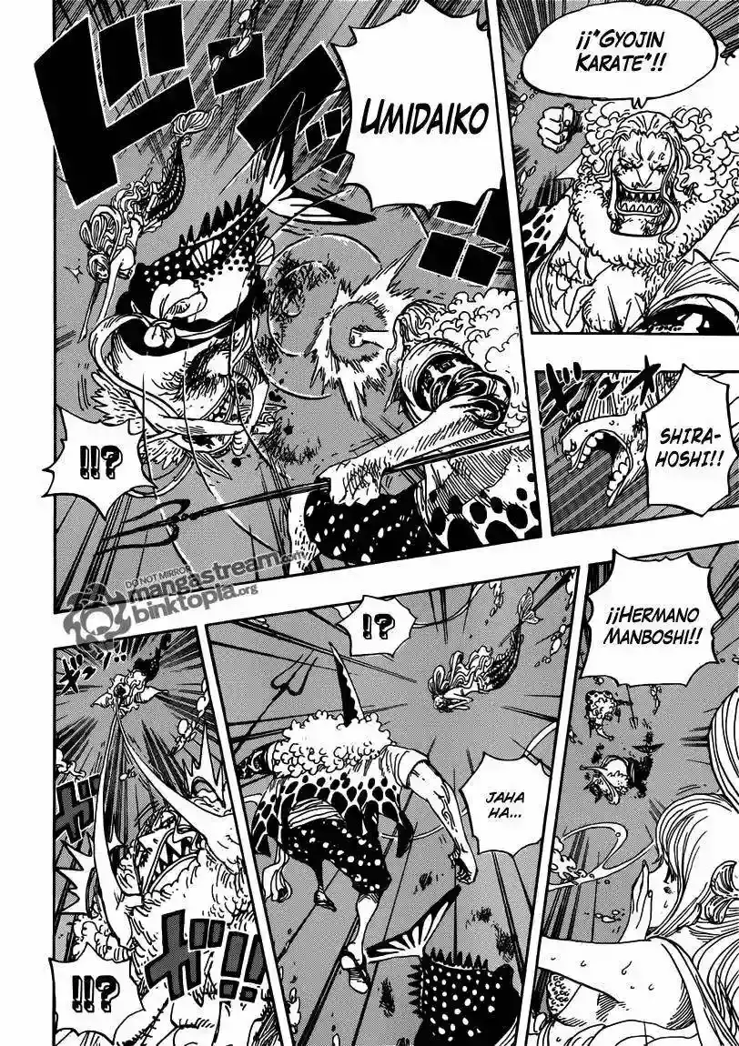 One Piece Capítulo 641 - Página 7 en español