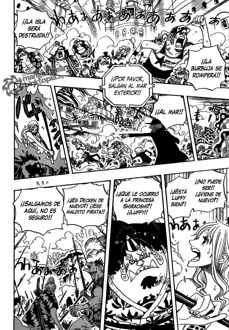 One Piece Capítulo 643 - Página 15 en español