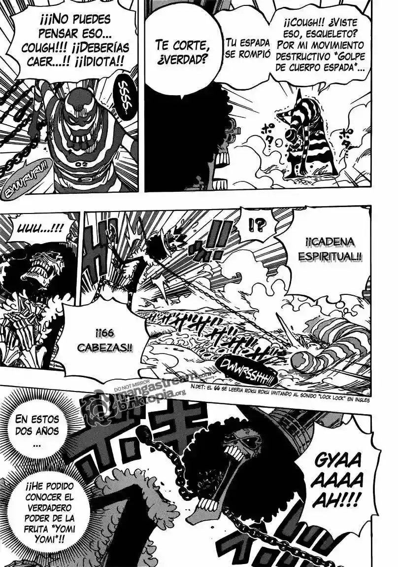 One Piece Capítulo 643 - Página 8 en español