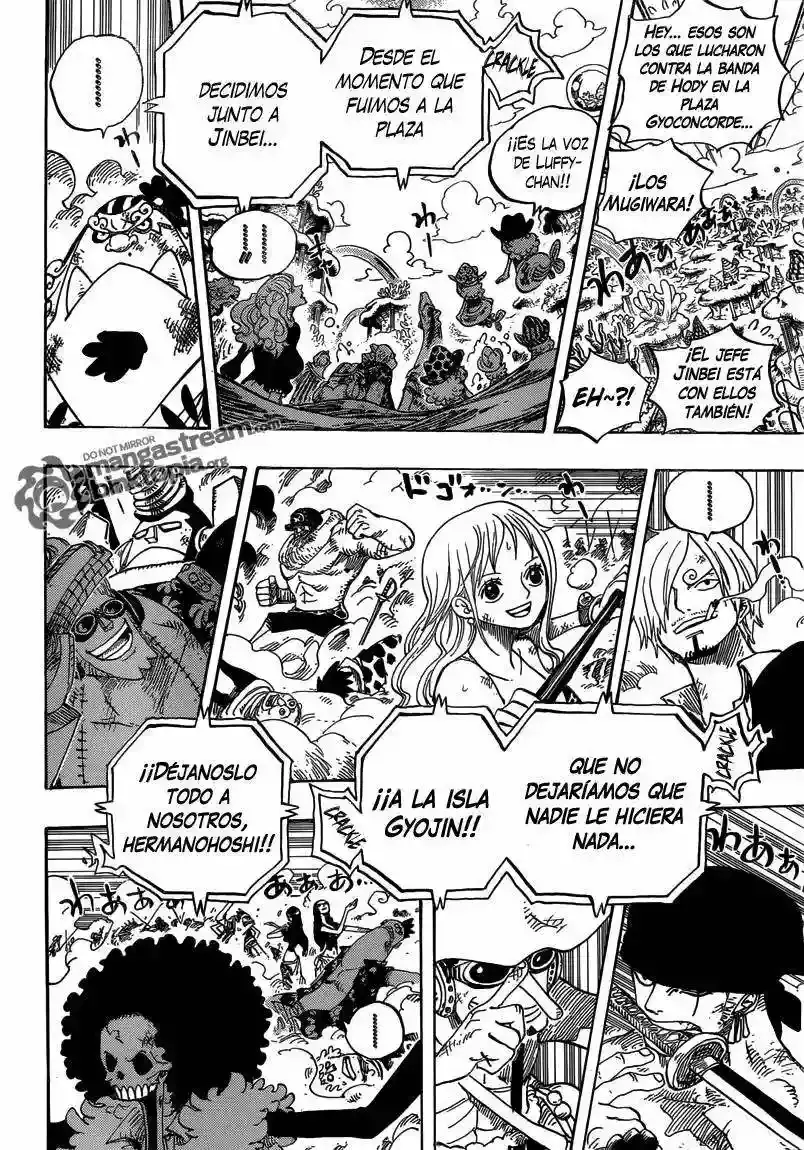 One Piece Capítulo 644 - Página 17 en español