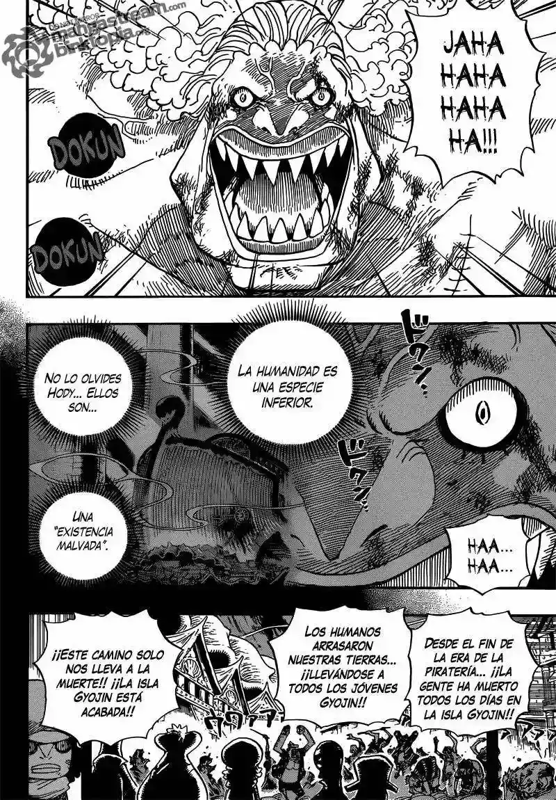 One Piece Capítulo 644 - Página 5 en español