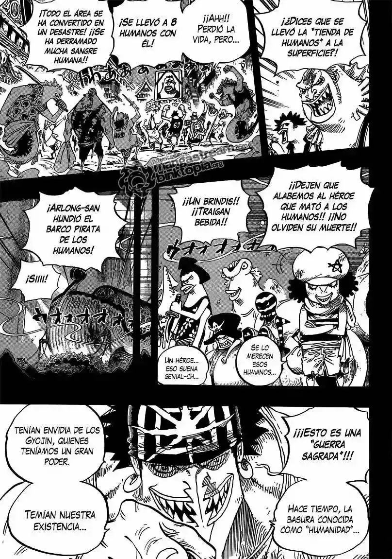 One Piece Capítulo 644 - Página 6 en español