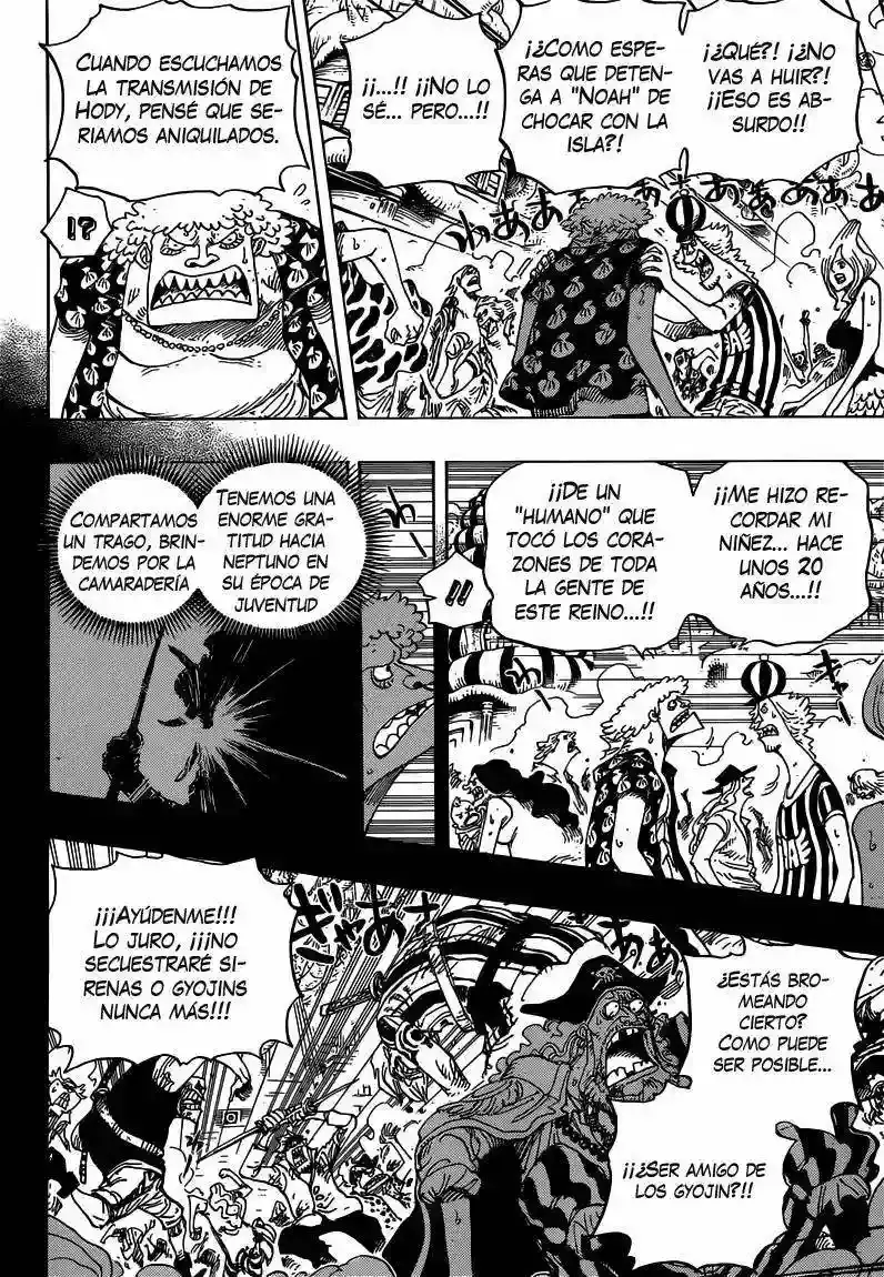 One Piece Capítulo 645 - Página 8 en español
