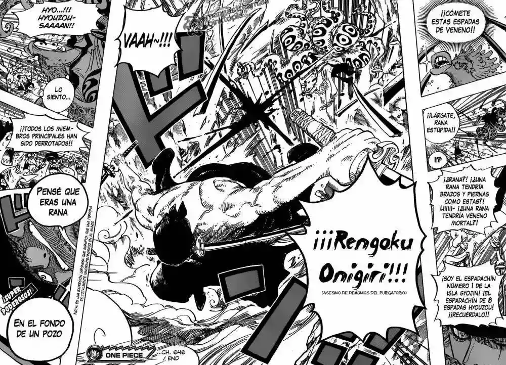 One Piece Capítulo 646 - Página 13 en español