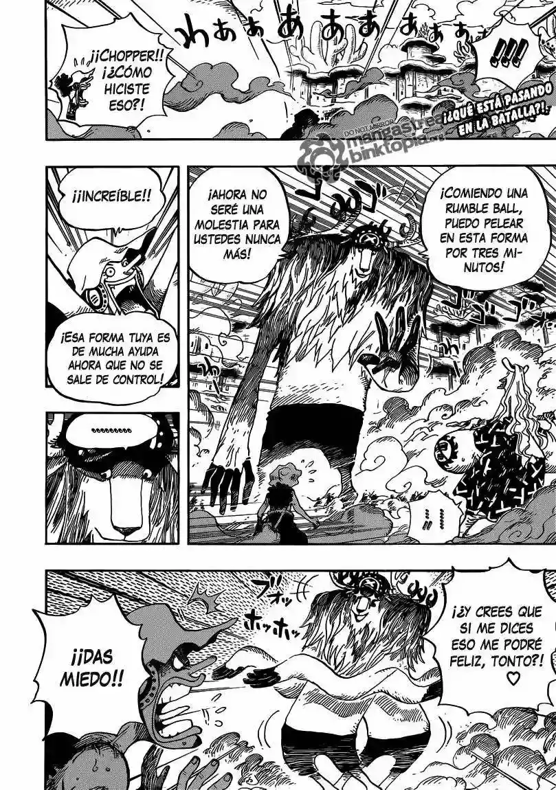 One Piece Capítulo 646 - Página 3 en español
