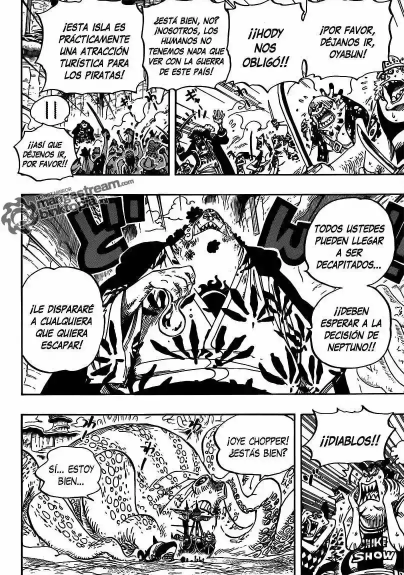 One Piece Capítulo 648 - Página 10 en español