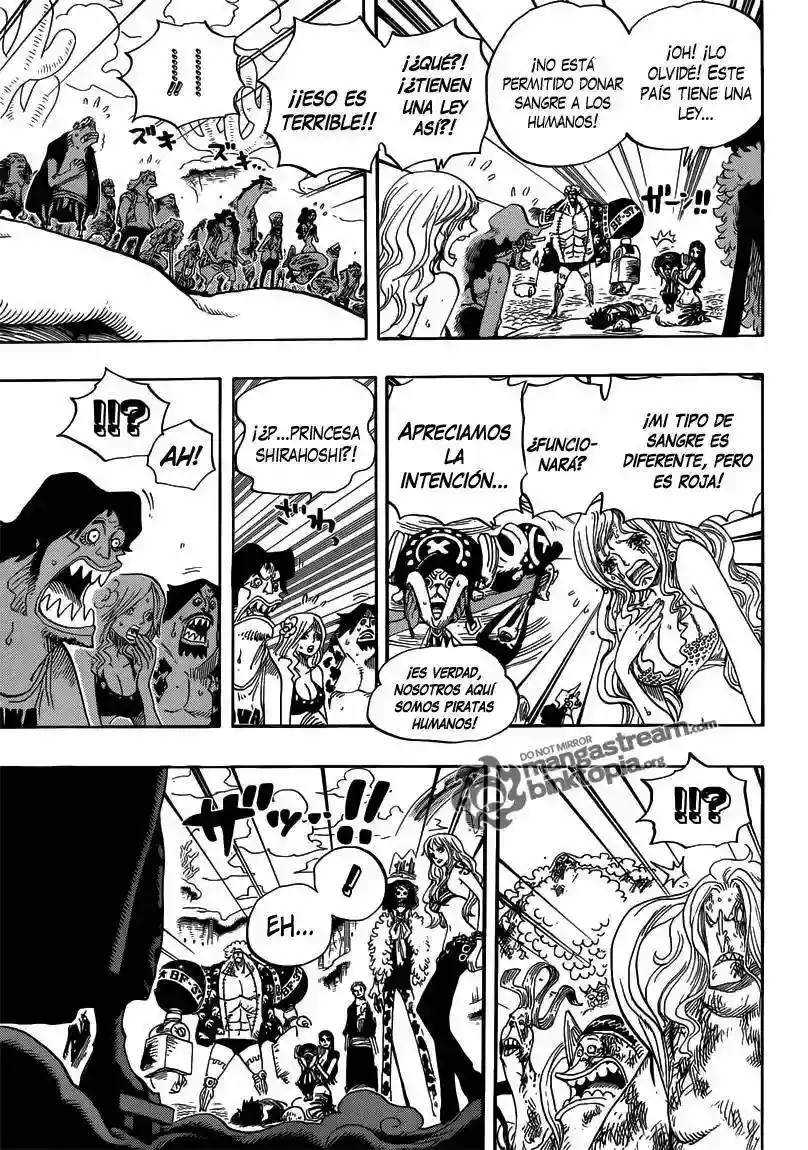 One Piece Capítulo 648 - Página 15 en español