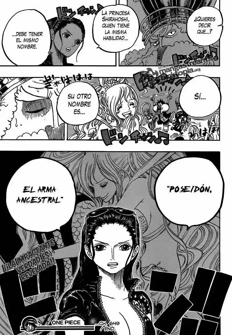 One Piece Capítulo 649 - Página 19 en español