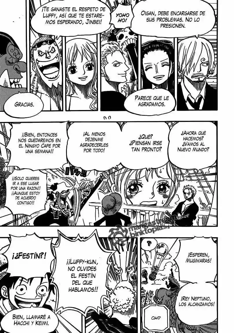 One Piece Capítulo 649 - Página 8 en español