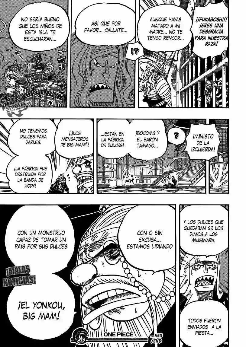 One Piece Capítulo 650 - Página 18 en español