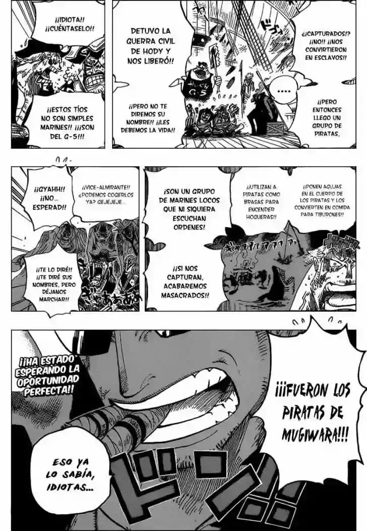 One Piece Capítulo 652 - Página 18 en español