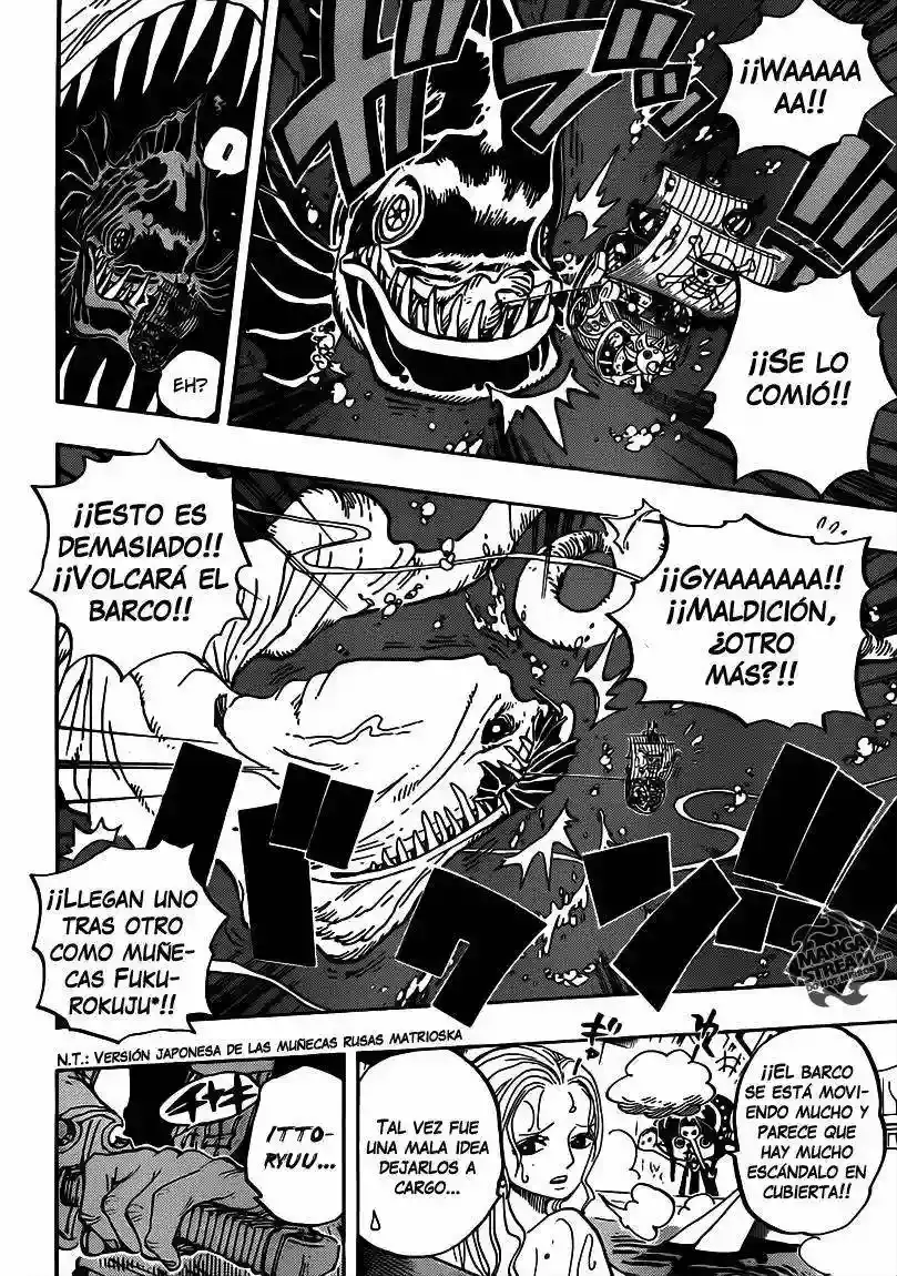 One Piece Capítulo 654 - Página 6 en español