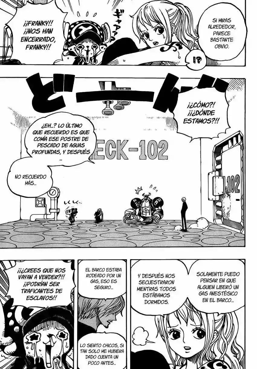 One Piece Capítulo 657 - Página 8 en español
