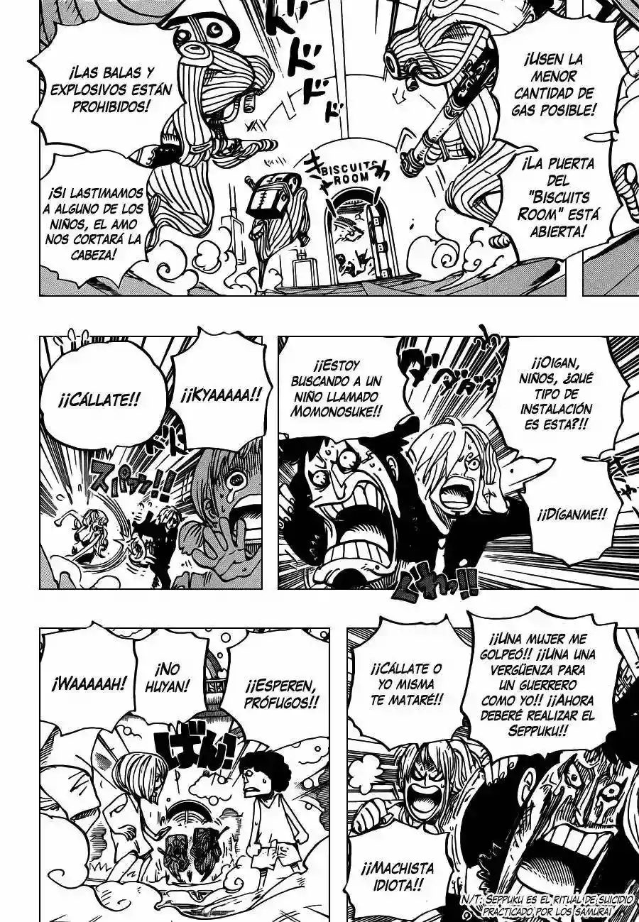 One Piece Capítulo 658 - Página 5 en español