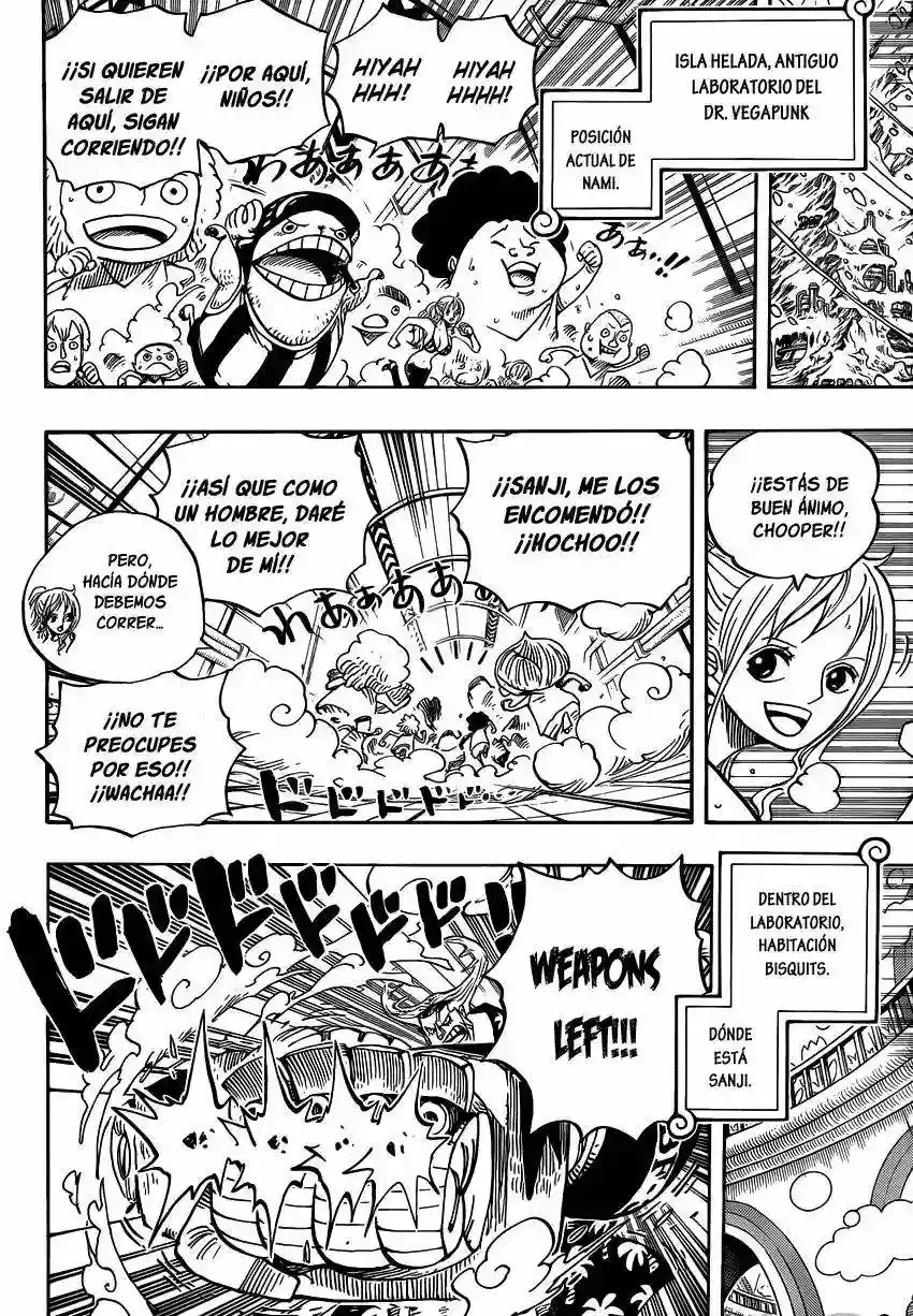 One Piece Capítulo 659 - Página 11 en español