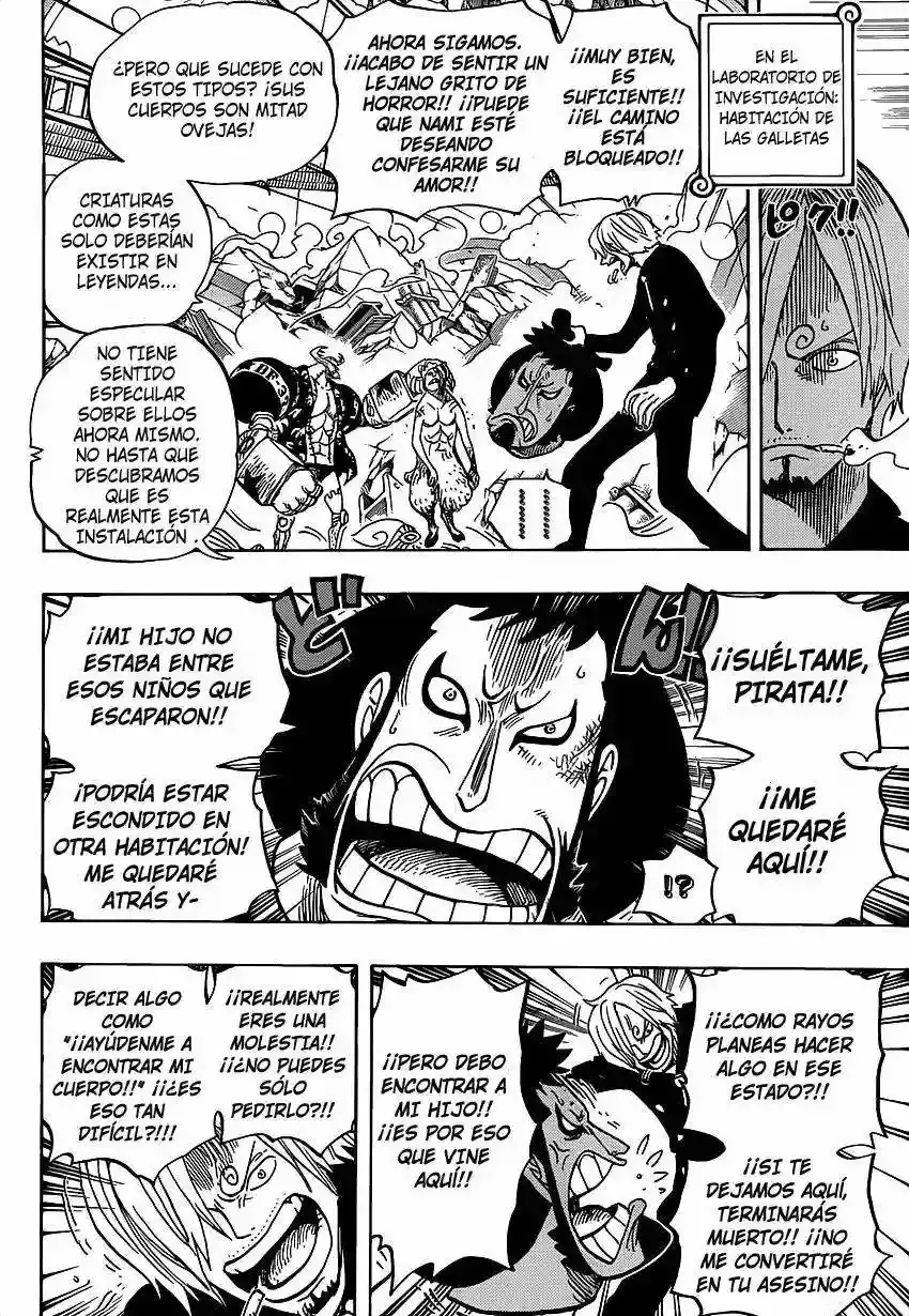 One Piece Capítulo 660 - Página 8 en español