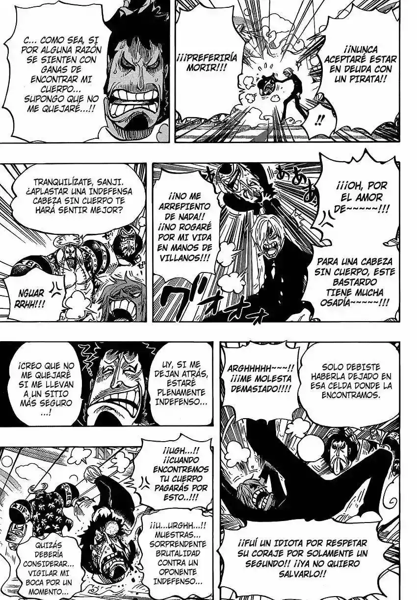 One Piece Capítulo 660 - Página 9 en español