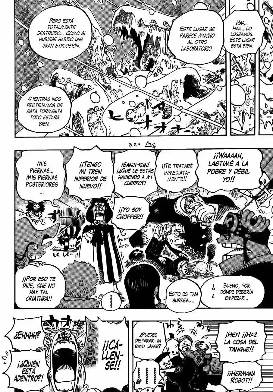 One Piece Capítulo 663 - Página 15 en español