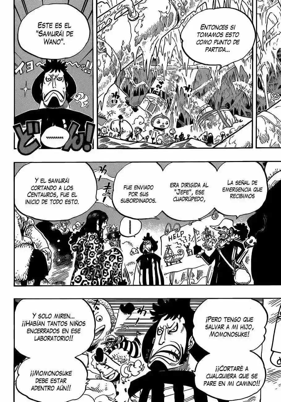 One Piece Capítulo 663 - Página 17 en español