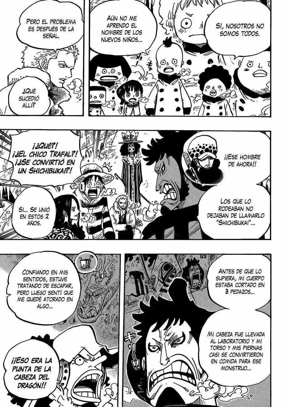One Piece Capítulo 663 - Página 18 en español