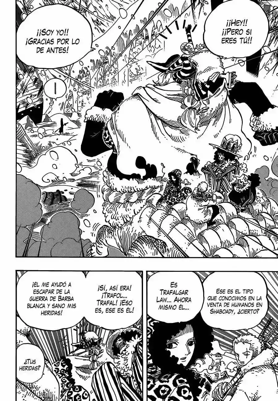 One Piece Capítulo 663 - Página 3 en español