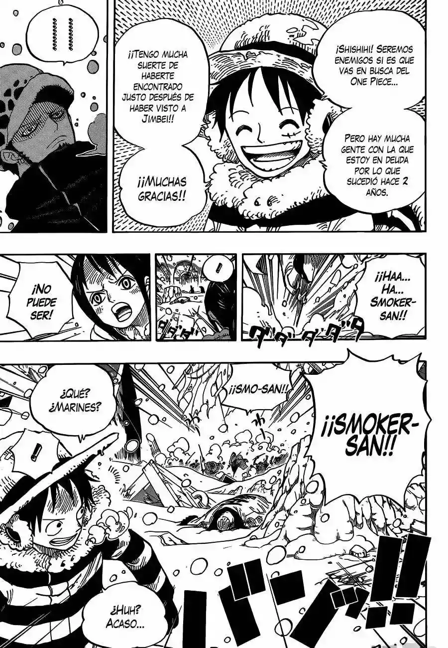 One Piece Capítulo 663 - Página 6 en español