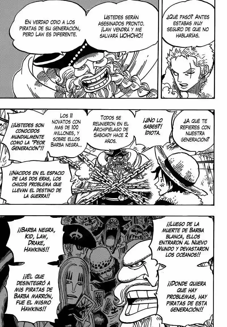 One Piece Capítulo 664 - Página 11 en español