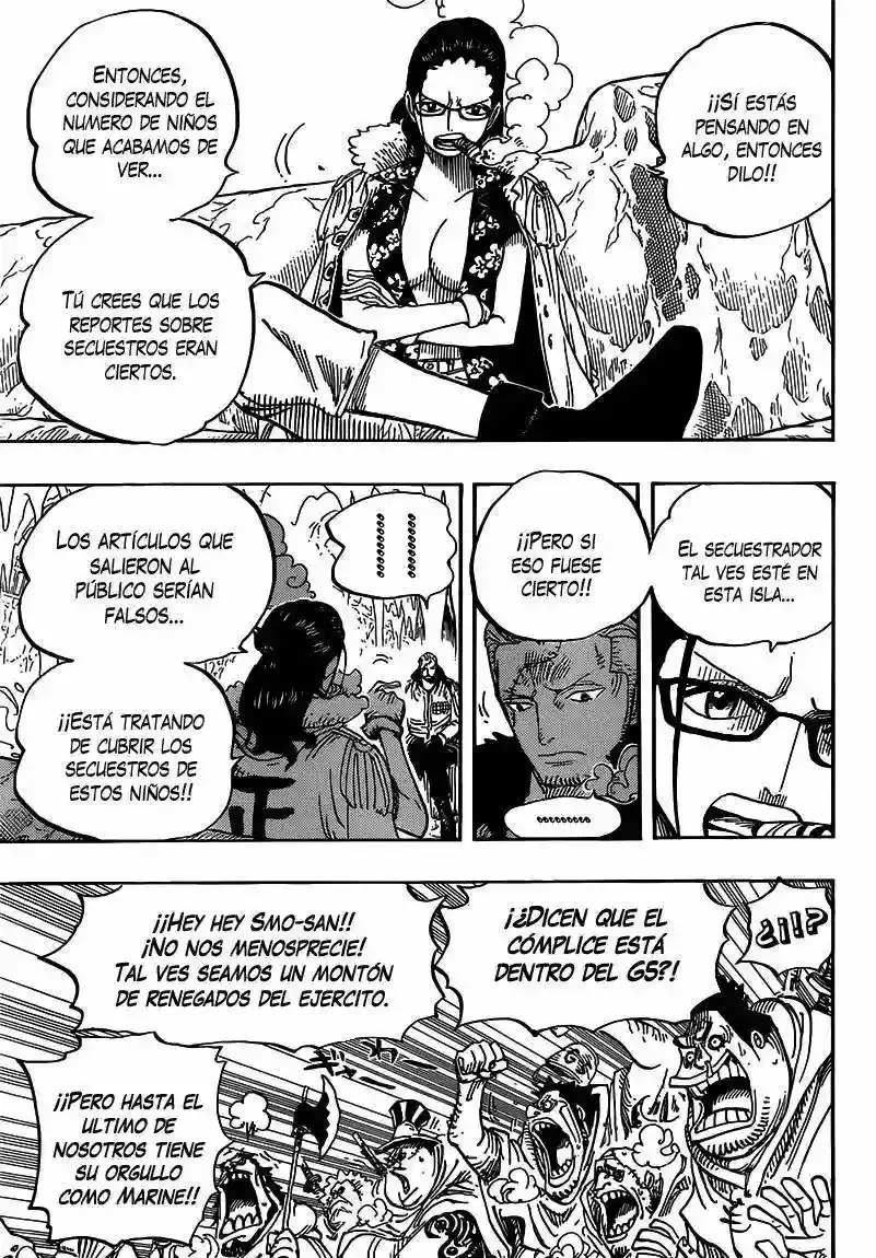 One Piece Capítulo 664 - Página 5 en español
