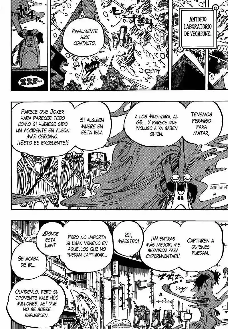 One Piece Capítulo 664 - Página 8 en español